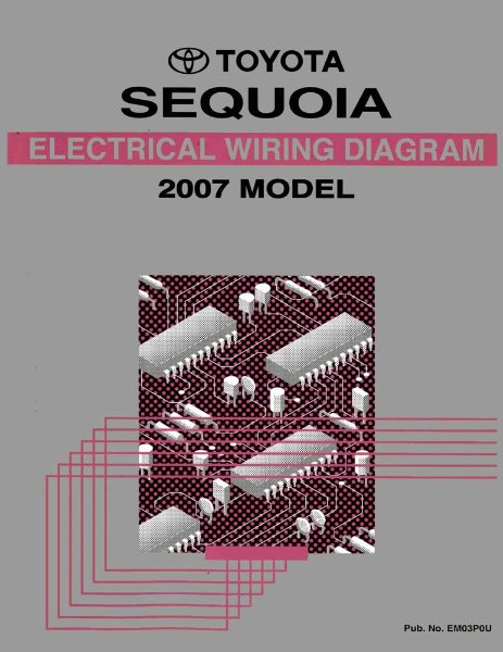 2007 Toyota Sequoia Wiring Diagrams Manual