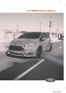 2019 Ford Fiesta Owner's Manual