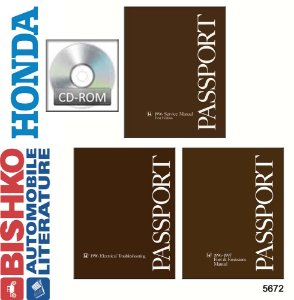 1996 Honda Passport Factory Shop Service Manual