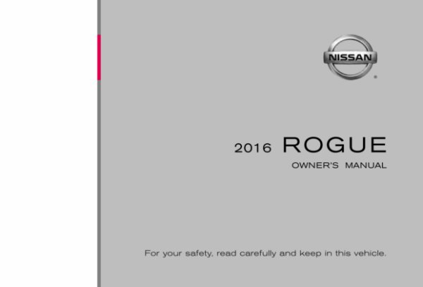 2016 Nissan Rogue Owner's Manual