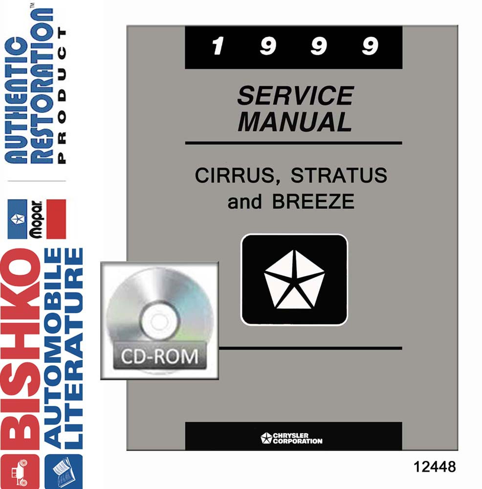 1999 Chrysler Cirrus, Stratus, Breeze Factory Shop Service Manual