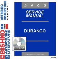 2002 DODGE DURANGO TRUCK Body, Chassis & Electrical Service Manual sample image