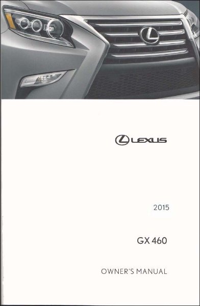 2015 Lexus GX 460 Owner's Manual