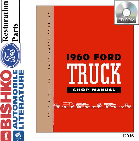 1960 Ford Truck Shop Service Repair Manual PDF