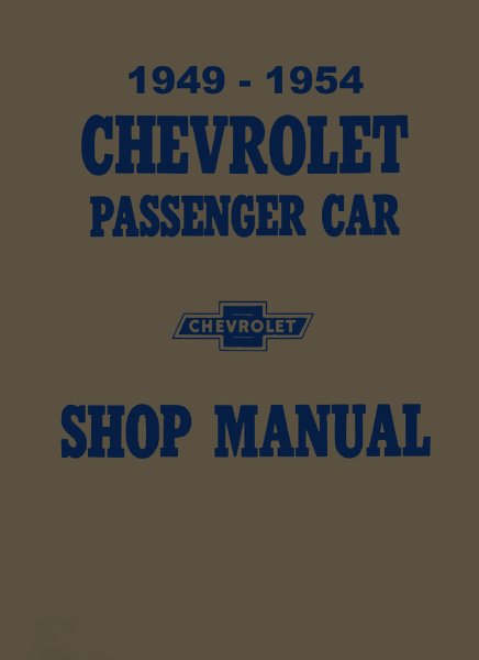 1949–1954 Chevrolet All Models Factory Shop Service Manual