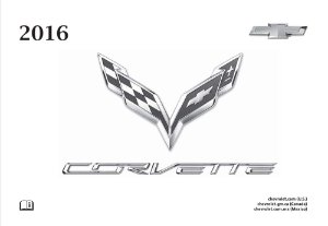2016 Chevrolet Corvette Owner's Manual