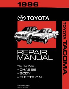 1996 Toyota Tacoma Factory Shop Service Manual