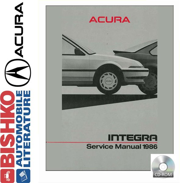 1986 Acura Integra Factory Shop Service Manual