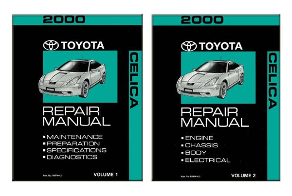 2000 Toyota Celica Factory Shop Service Manual