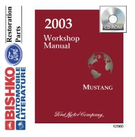 2003 Ford Mustang Shop Service Repair Manual PDF sample image