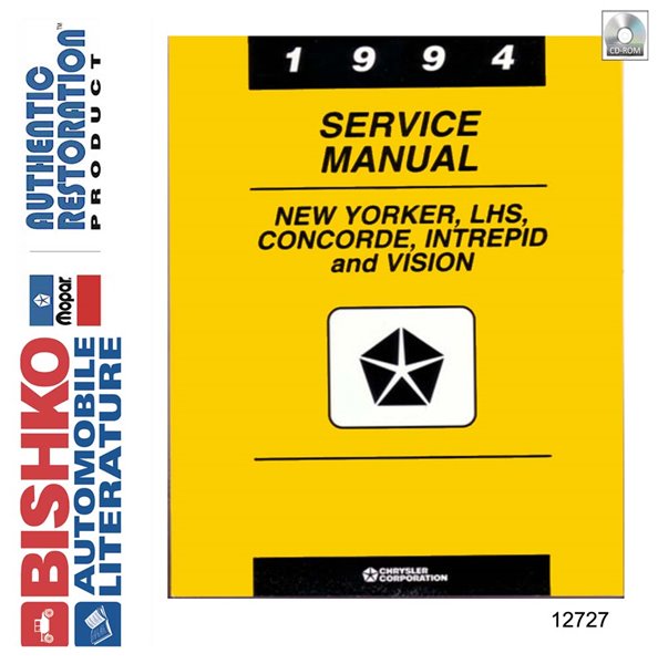 1994 Chrysler LHS, Concorde, New Yorker, Intrepid