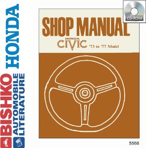 1973–1977 Honda Civic Factory Shop Service Manual