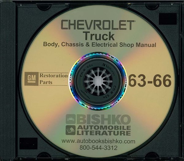 1963–1966 Chevrolet Truck ALL MODELS - INCLUDES 64-66 TRUCK SUPPLMENT VAN