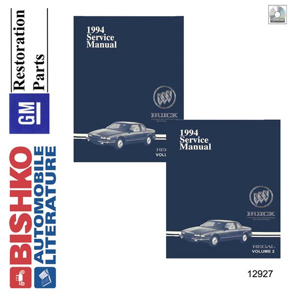 1994 Buick Regal Factory Shop Service Manual