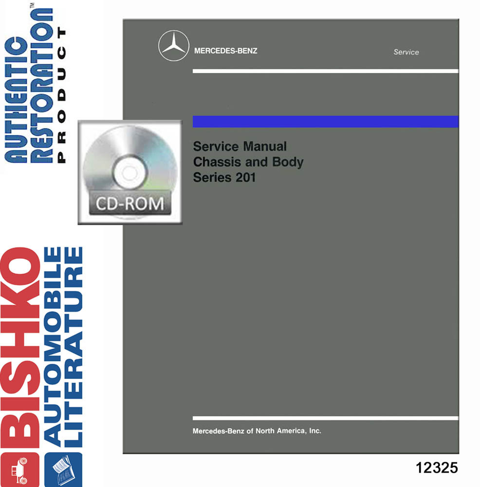 1984-1987 MERCEDES BENZ 190E 190D Series 201 Engine Service Manual