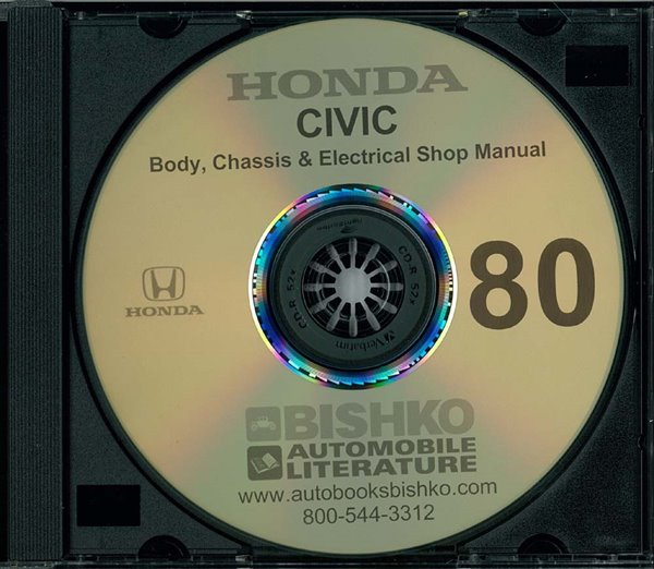 1980 Honda Civic Factory Shop Service Manual