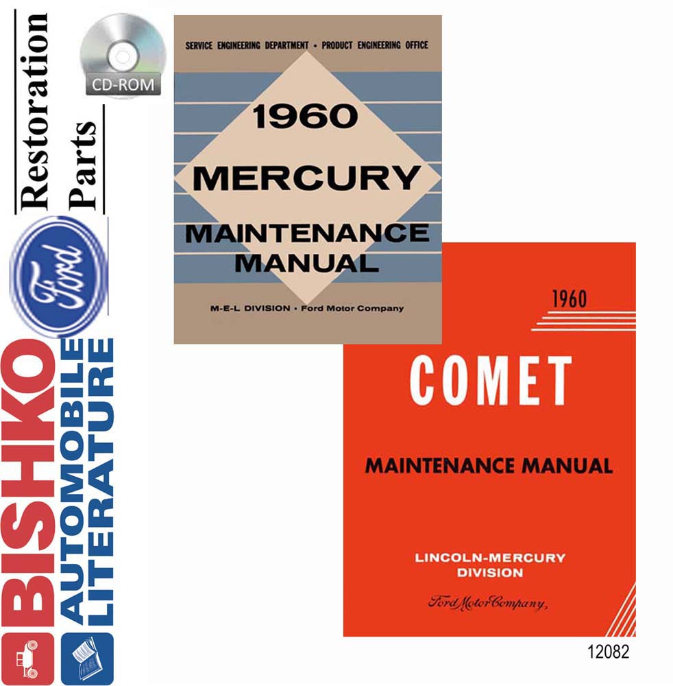 1960 MERCURY Body, Chassis & Electrical Service Manual