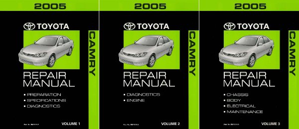 2005 Toyota Camry Factory Shop Service Manual