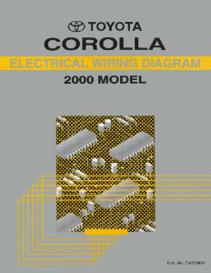 2000 Toyota Corolla Wiring Diagrams Manual