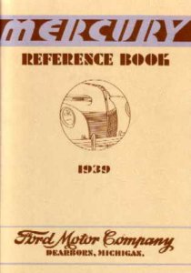 1939 Mercury Series 99A Owner's Manual