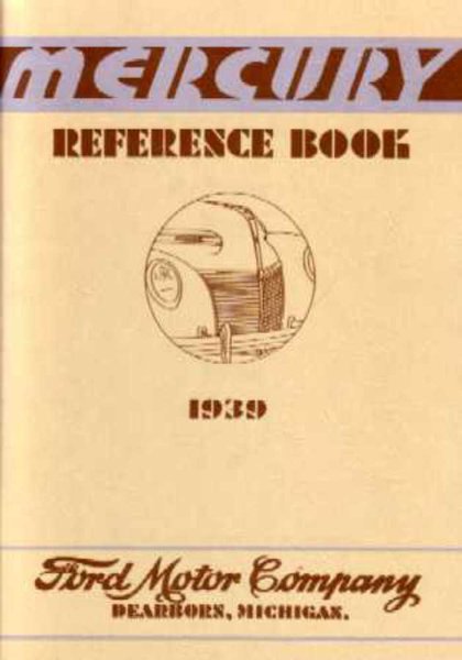 1939 Mercury Series 99A Owner's Manual