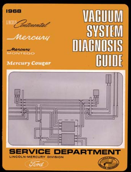 1968 Lincoln Continental, Montego Wiring Diagrams Manual