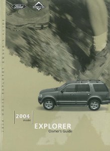 2004 Ford Explorer Owner's Manual