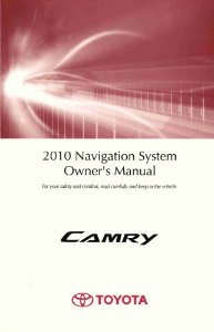 2010 Toyota Camry Owner's Manual