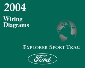 2004 Ford Truck Explorer Sport Trac Wiring Diagrams Manual