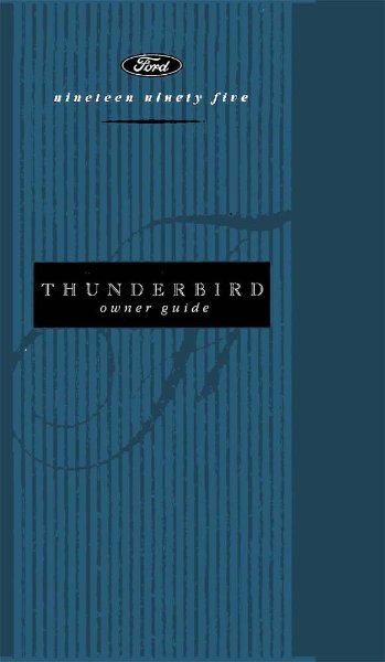 1995 Ford Thunderbird Owner's Manual