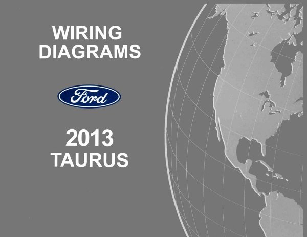 2013 Ford Taurus Wiring Diagrams Manual