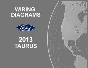 2013 Ford Taurus Wiring Diagrams Manual