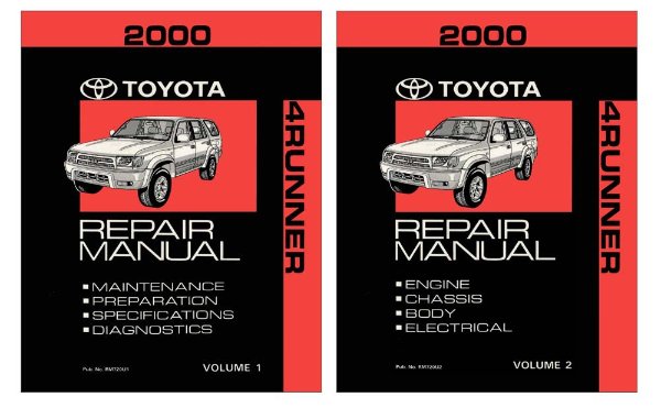 2000 Toyota 4-Runner Factory Shop Service Manual