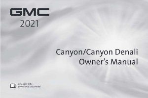 2021 GMC CANYON Owner's Manual