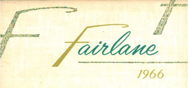 1966 Ford Fairlane Owner's Manual