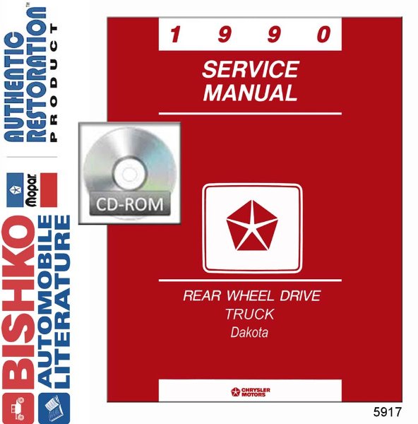 1990 Dodge Truck Dakota Factory Shop Service Manual