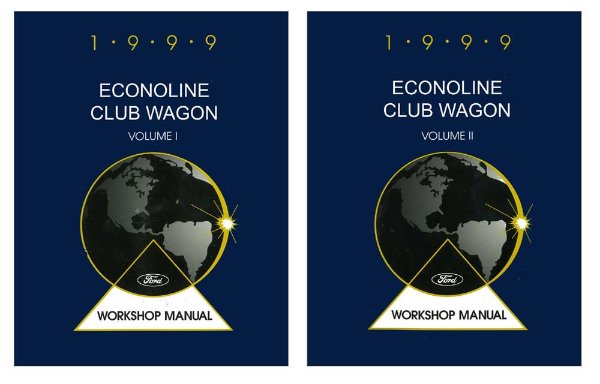 1999 Ford Truck Econoline, Club Wagon Factory Shop Service Manual