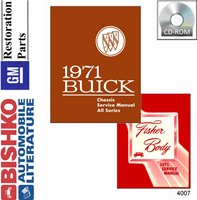 1971 BUICK Body, Chassis & Electrical Service Manual sample image