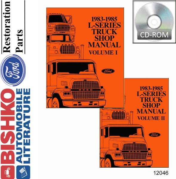 1983 1984 1985 Ford Truck L-Series Shop Service Repair Manual PDF Engine