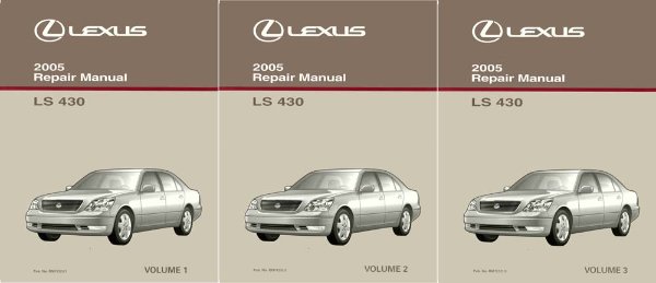 2005 Lexus LS 430 Factory Shop Service Manual