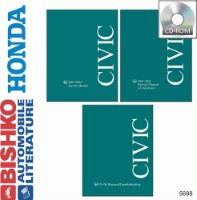 2003 2004 Honda Civic Shop Service Repair Manual PDF W/ETM sample image