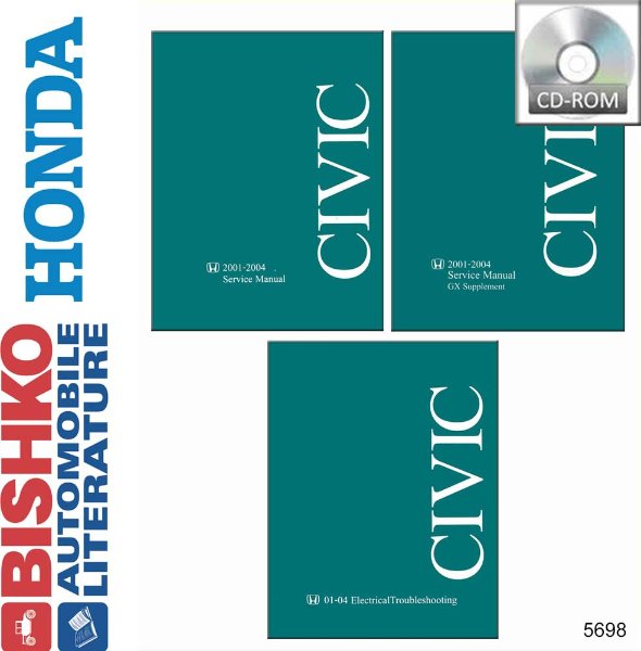 2001–2004 Honda Civic Factory Shop Service Manual