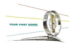 1958 Edsel All Models Owner's Manual