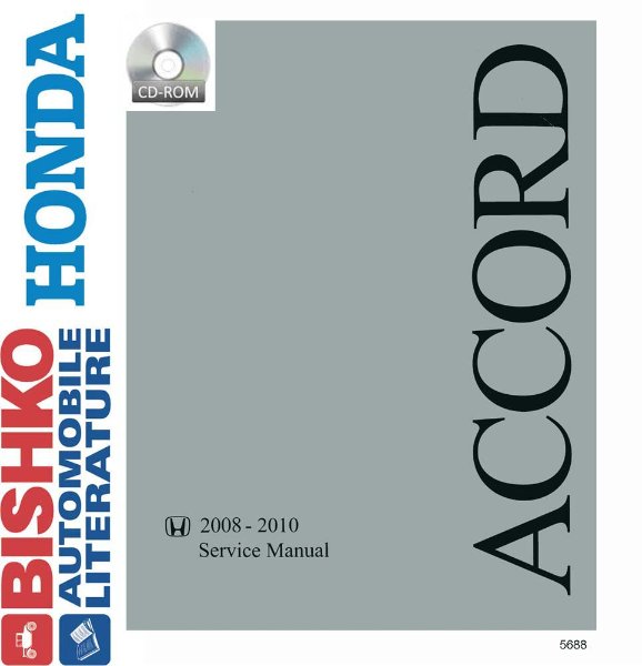 2008–2010 Honda Accord - 4 Cyl ONLY Factory Shop Service Manual