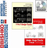 1967-1968 DODGE TRUCK Body, Chassis & Electrical Service Manual sample image