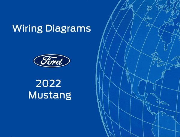 2022 Ford Mustang Wiring Diagrams Manual