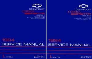 1994 Chevrolet Corsica, Beretta Factory Shop Service Manual