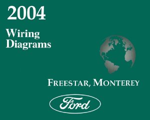 2004 Ford Truck Freestar, Monterey Wiring Diagrams Manual