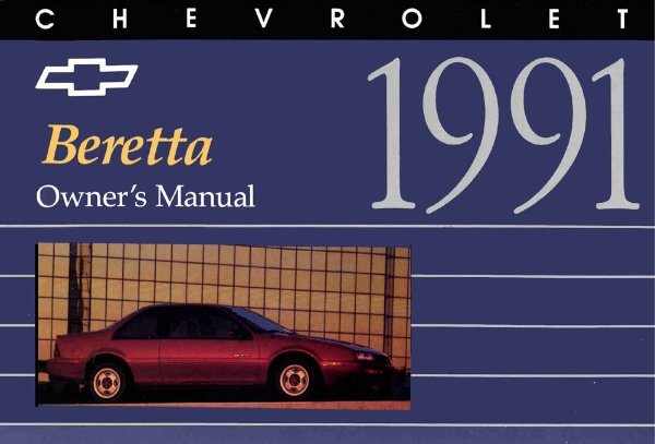 1991 Chevrolet Beretta Owner's Manual