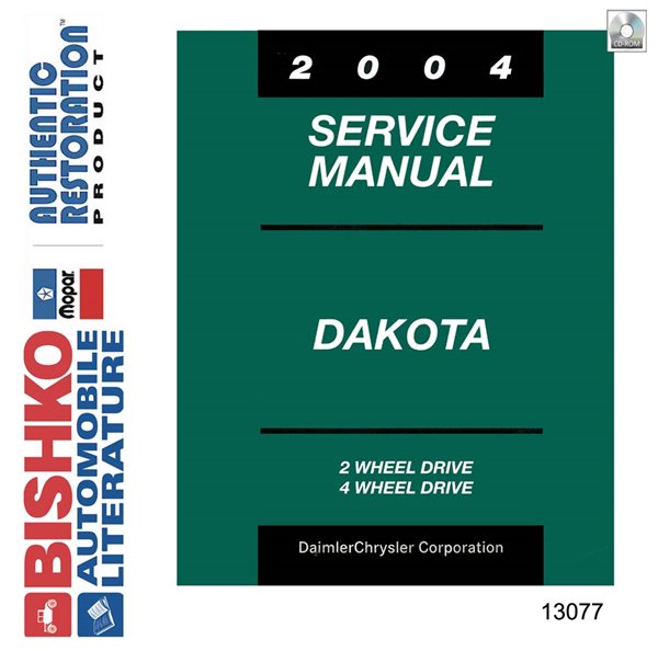 2004 Dodge Truck Dakota Factory Shop Service Manual